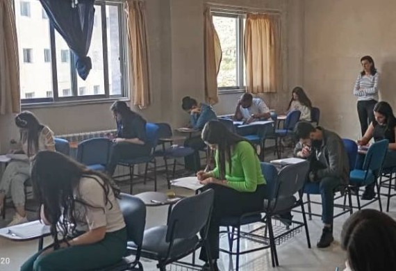From the exam atmosphere of the spring semester exams at the Faculty of Nursing